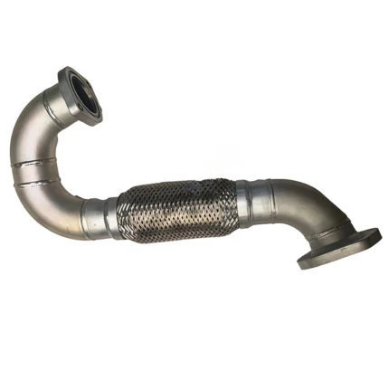 Ga75 Ga90 1622378700 Air Compressor Atlas Copco Spare Parts After Cooler Flexible Metal Tube Hose