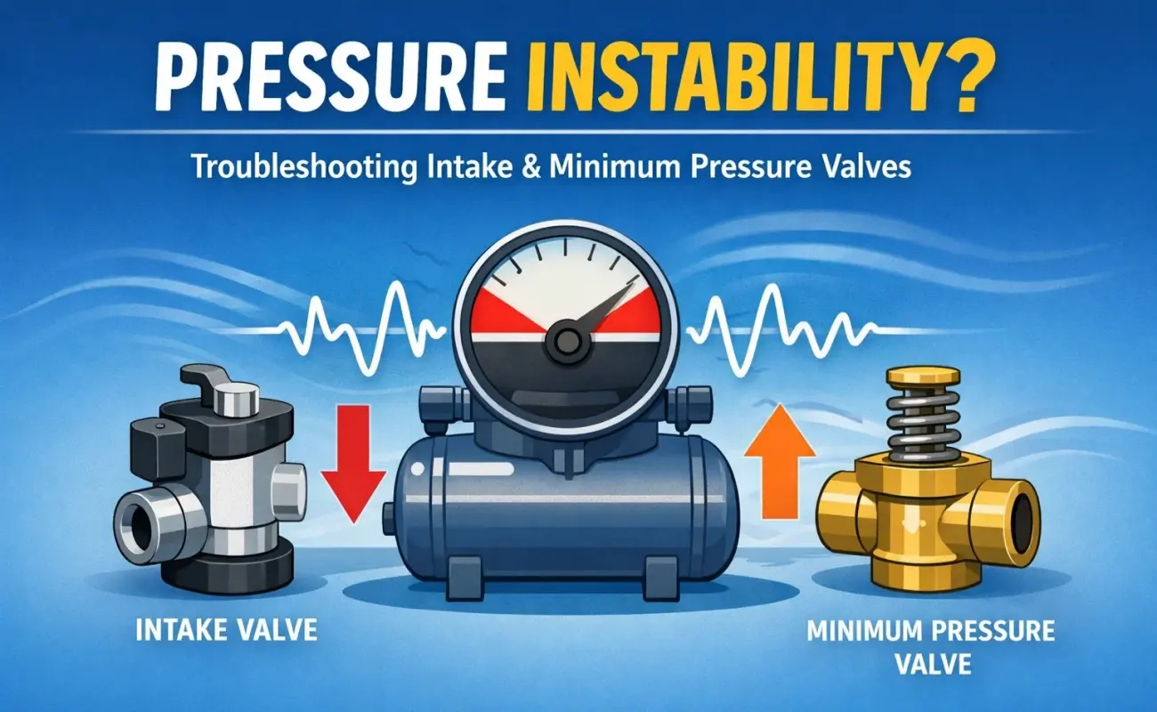 Intake And Minimum Pressure Valves