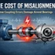 Air Compressor Coupling Errors Damage Airend Bearings